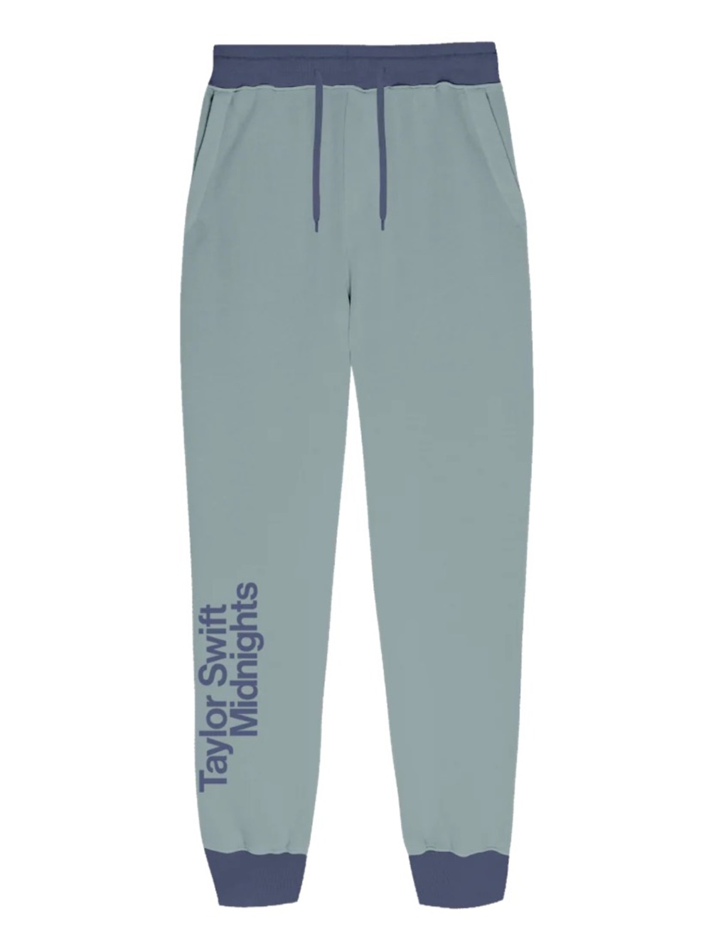TAYLOR SWIFT • MIDNIGHTS TEAL COLOR BLOCK SWEATPANTS